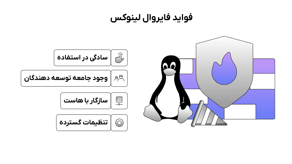 فواید فایروال لینوکس